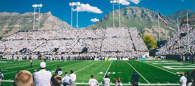 football stadium