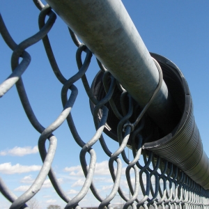 Polyethylene Fence Caps for Chain Link Fencing